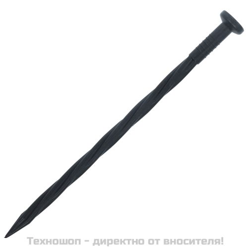 Гъвкав градински кант с 30 колчета, 10 м, 5 см