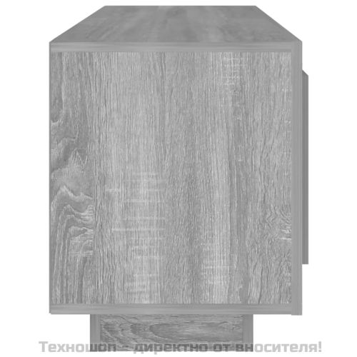 ТВ шкаф, сив сонома, 102x35x45 см, инженерно дърво