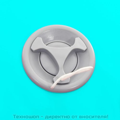 Надуваем гимнастически цилиндър с помпа 120x90 см PVC зелен