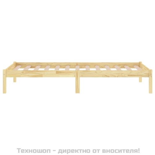 Рамка за легло, бор масив, 90х200 см