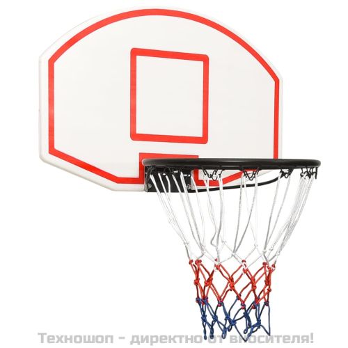 Баскетболно табло бяло 71x45x2 см полиетилен