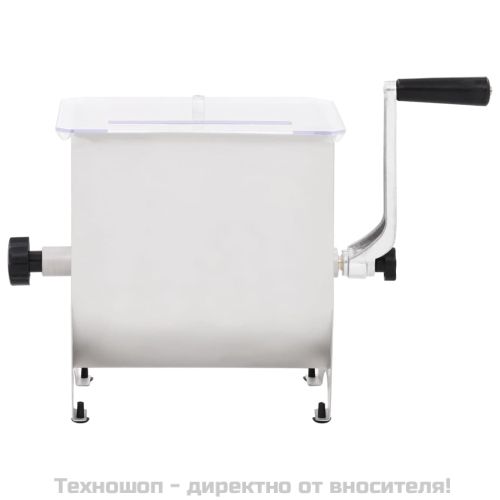 Ръчен миксер за месо с капак сребрист неръждаема стомана