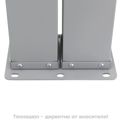 Прибираща се странична тента, антрацит, 100x600 см