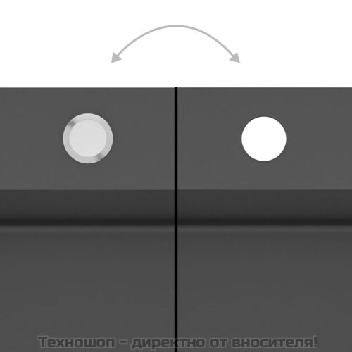 Ръчно изработена кухненска мивка, черна, неръждаема стомана