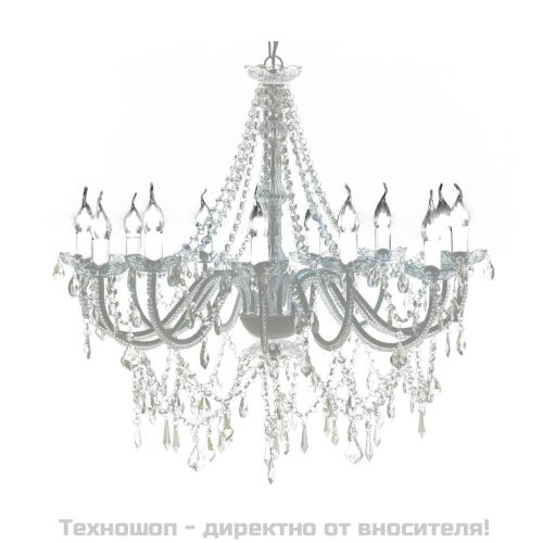 Луксозен кристален полилей с 1600 кристала