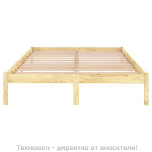 Рамка за легло, бор масив, 140х200 см