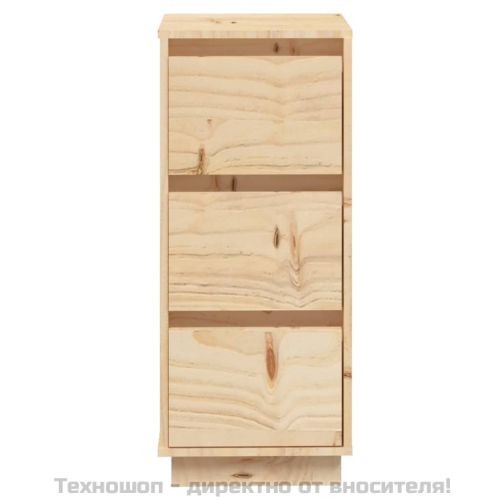 Сайдборди, 2 бр, 32x34x75 см, бор масив