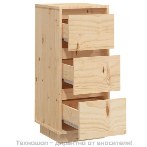 Сайдборди, 2 бр, 32x34x75 см, бор масив