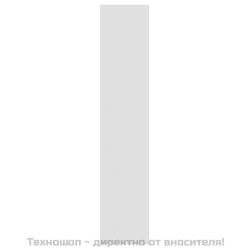 Стенен рафт, бял, 90x16x78 см, инженерно дърво