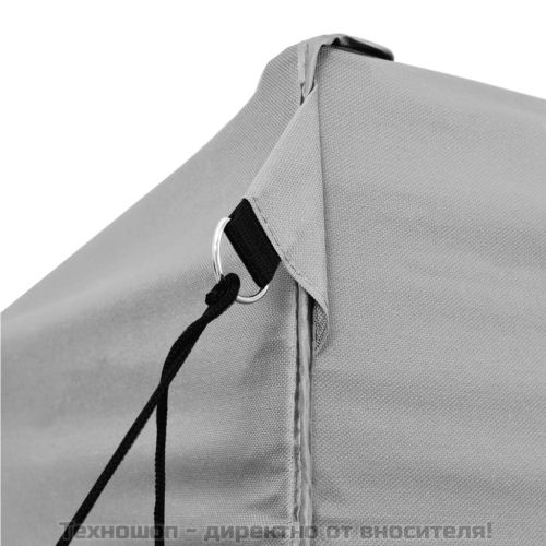 Сгъваема pop-up парти шатра, 3x6 м, антрацит