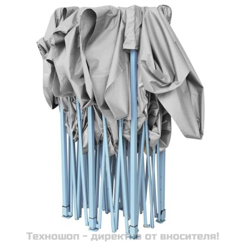 Сгъваема pop-up парти шатра, 3x6 м, антрацит