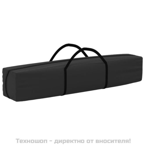 Сгъваема парти шатра със странични стени антрацит 3x6 м