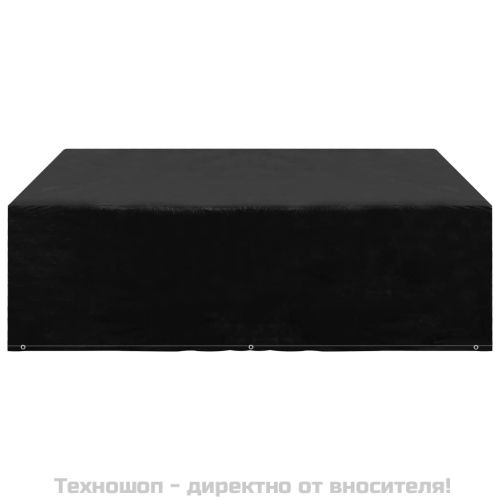 Покривало за градински мебели 8 капси 200x200x70 см