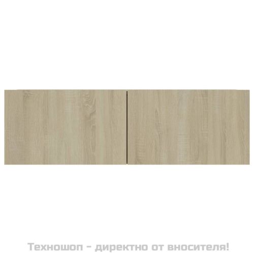 ТВ шкаф, дъб сонома, 100x30x30 см, инженерно дърво