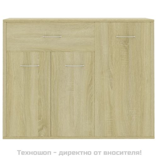 Бюфет, дъб сонома, 88x30x70 см, инженерно дърво