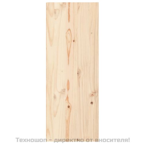 Стенни шкафове, 2 бр, 30x30x80 см, бор масив