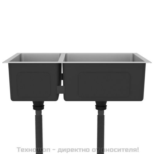 Кухненска мивка, неръждаема стомана