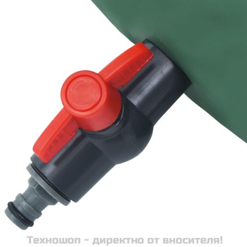 Сгъваем резервоар за дъждовна вода с канелка, 1000 л