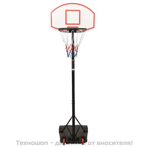 Баскетболна стойка, бяла,, 216-250 см полиетилен