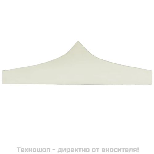 Покривало за парти шатра, 3х3 м, кремаво