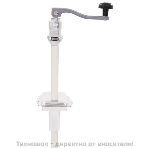 Отварачка за консерви, сребриста, 70 см, алуминий и инокс