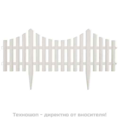 Палисада, 17 части, 10 м, бяла