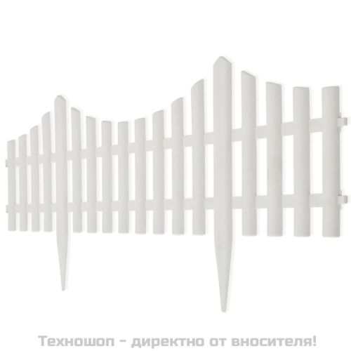 Палисада, 17 части, 10 м, бяла