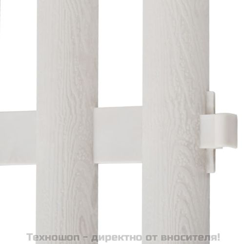 Палисада, 17 части, 10 м, бяла