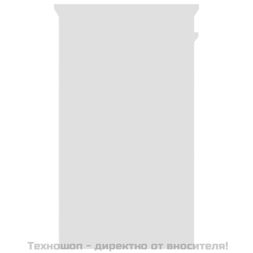 Бюро, бяло, 90x45x76 см, инженерно дърво