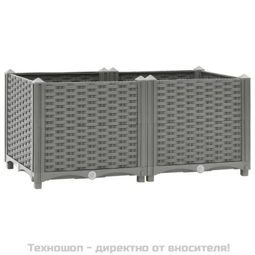 Повдигната леха, 80x40x38 см, полипропилен