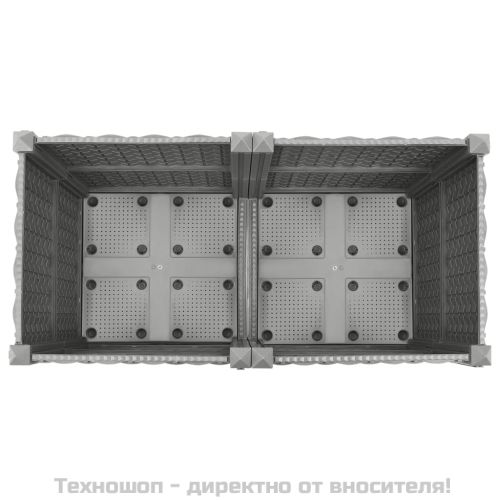 Повдигната леха, 80x40x38 см, полипропилен