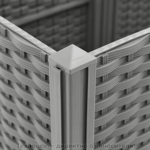 Повдигната леха, 80x40x38 см, полипропилен