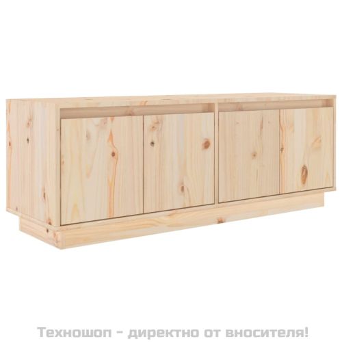 ТВ шкаф, 110x34x40 см, бор масив