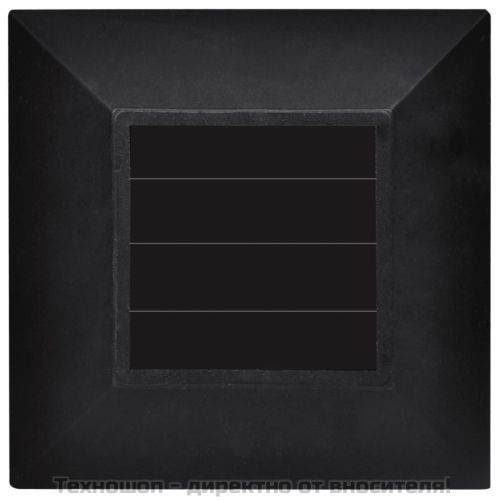 Комплект соларни градински LED лампи с клин, 8.6 х 8.6 х 38 см – 12 бр