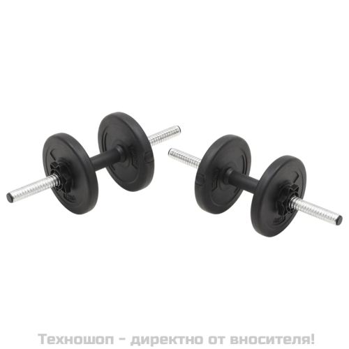 Комплект щанги и дъмбели 30 кг