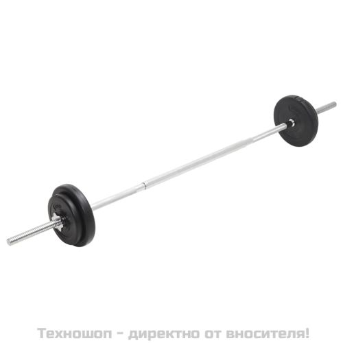 Комплект щанги и дъмбели 30 кг