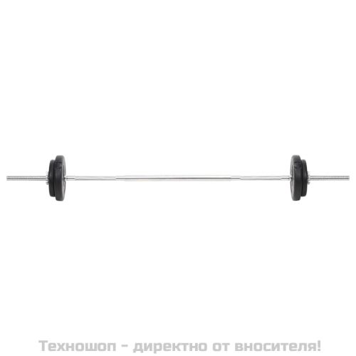 Комплект щанги и дъмбели 30 кг