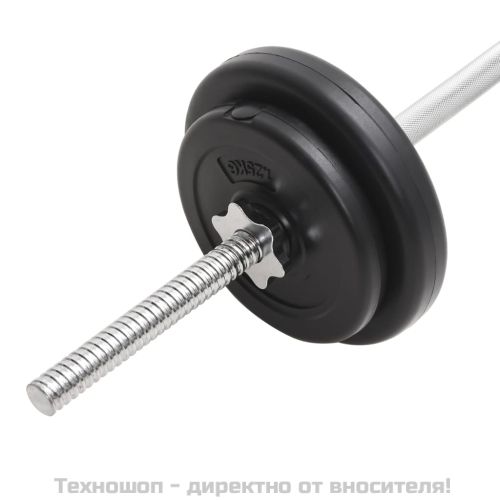 Комплект щанги и дъмбели 30 кг