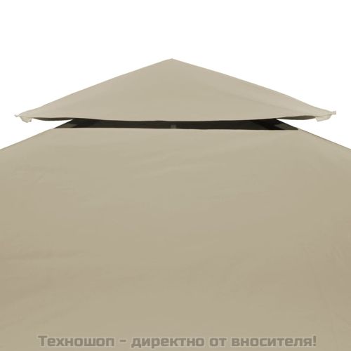 Покривало за шатра, резервно, бежово, 310 гр/м², 3х3 м