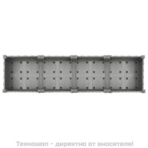 Повдигната леха, 160x40x23 см, полипропилен