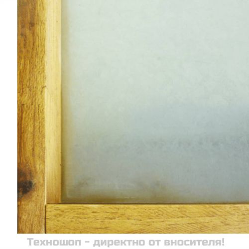 Пейка за градинарство с 2 рафта, акациево дърво масив и цинк