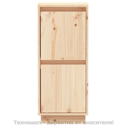 Сайдборди, 2 бр, 31,5x34x75 см, бор масив