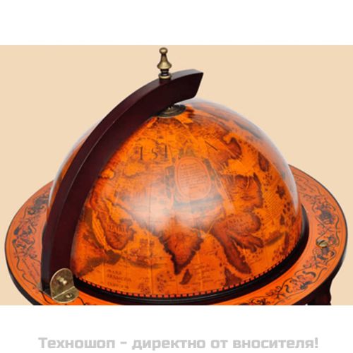 Глобус бар стойка за вино, евкалиптово дърво