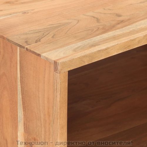 Маса за кафе, 100x50x45 см, акациево дърво масив