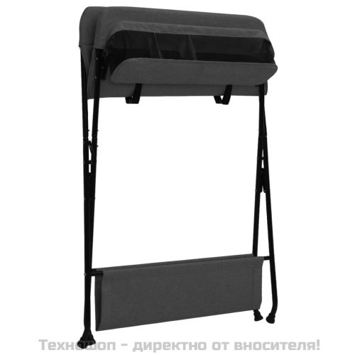 Маса за повиване, антрацит, желязо