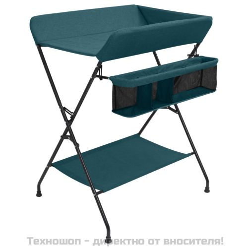 Маса за повиване, зелена, желязо