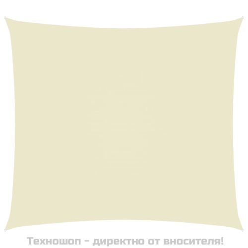 Платно-сенник, Оксфорд текстил, правоъгълно, 2,5x3,5 м, кремаво