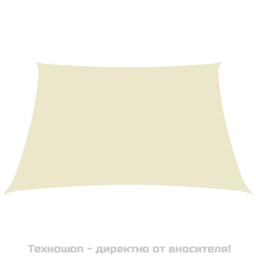 Платно-сенник, Оксфорд текстил, правоъгълно, 2,5x3,5 м, кремаво