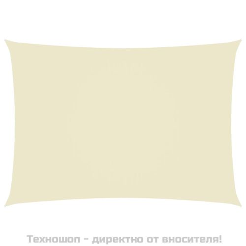 Платно-сенник, Оксфорд текстил, правоъгълно, 5x7 м, кремаво