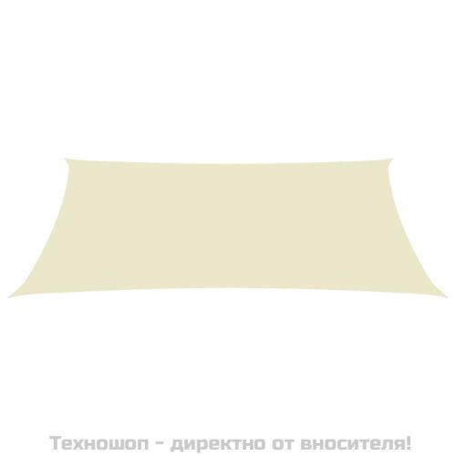 Платно-сенник, Оксфорд текстил, правоъгълно, 5x7 м, кремаво